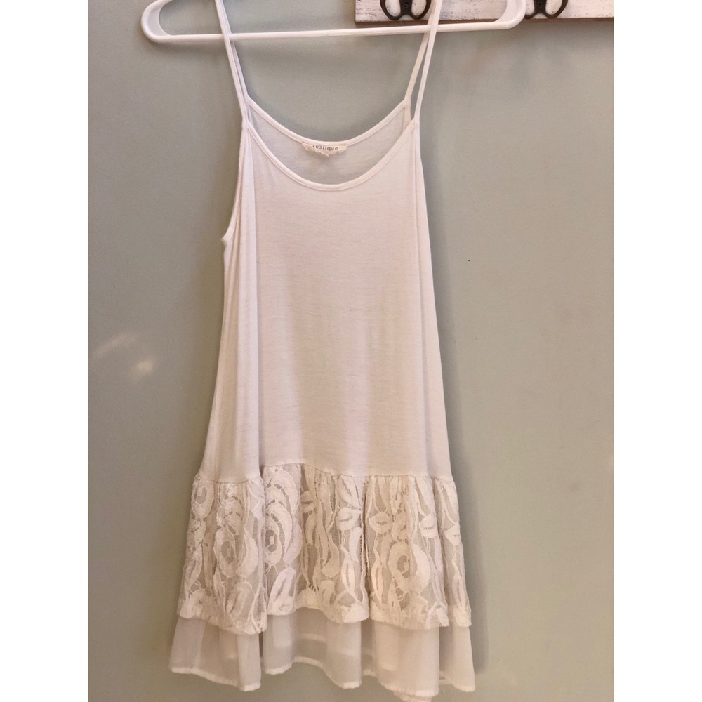 White Boutique Tank